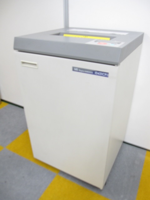 【明光商会製のシュレッダー入荷！！】大量裁断可能なパワフルなシュレッダー！
                        MS ID431CPS
                                    中古
            