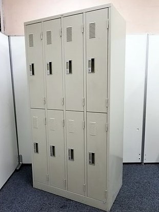 中古】 ナイキ/NAIKI 8人用更衣ロッカー 215834 - 中古オフィス 中古】 ナイキ/NAIKI 8人用更衣ロッカー 215834 - 中古オフィス