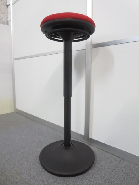 【短時間ミーティングにもオススメ！】■オカムラ　ピルエットチェア（pirouetto）レッド■【ハイチェア】【カウンターチェア】
                        その他シリーズ
                                    中古
            