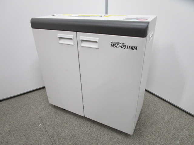 【2012年現行製品！】明光商会 MSシュレッダー MSD-D31SRM【A3用紙対応|
コンパクトモデル】
                        MSD-D31SRM
                                    中古
            