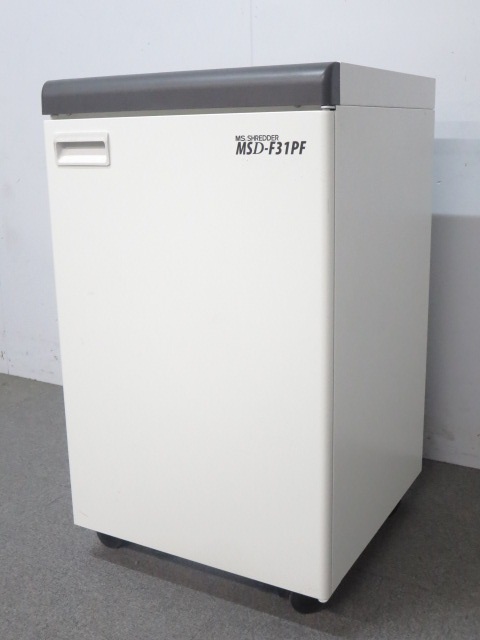 【大量細断にオススメ！】パワークロスカット方式 ■明光商会製　業務用シュレッダー【MSD-F31PF】
                        その他シリーズ
                                    中古
            