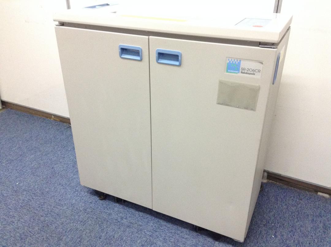 【ナカバヤシ製】個人情報や機密書類などの処理にお勧め商品。
                        SR-206CR
                                    中古
            