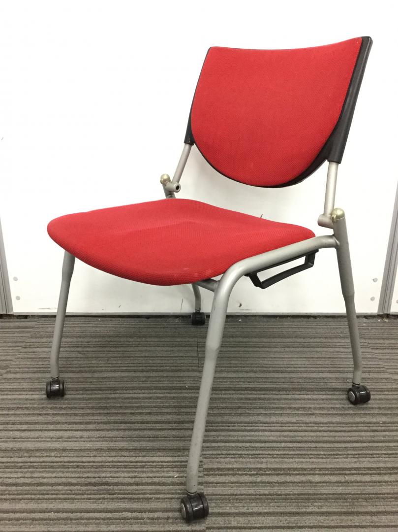 【定番シリーズ】オカムラ製　プロスタックシリーズ｜使い勝手良好！情熱的なレッドカラー！
                        プロスタック
                                    中古
            