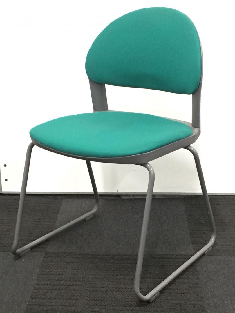 【4脚入荷！】重ねて収納◎国産スタッキングチェア150シリーズ/グリーン色【セットの方がおすすめです！！】
                        １５０シリーズ
                                    中古
            