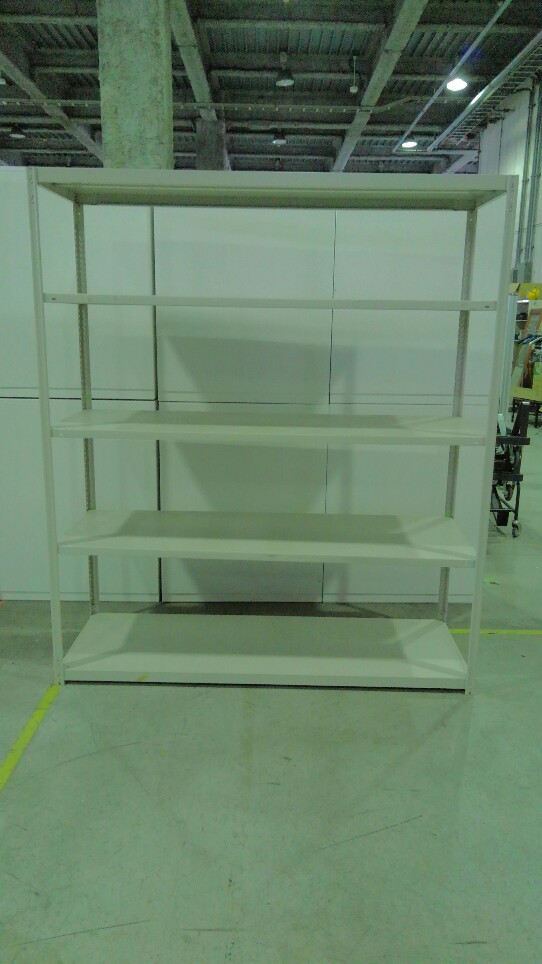 コクヨの中古ラックが3台入荷しました！！　天地5段　耐荷重：段/150kg　ボルトレスなので組立も簡単！！ 
                        不明
                                    中古
            