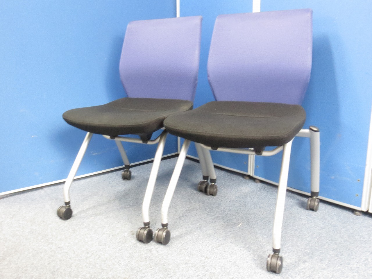 【2脚セット】■コクヨ製　スタイラチェア【ミーティング用に！】
                        スタイラ
                                    中古
            