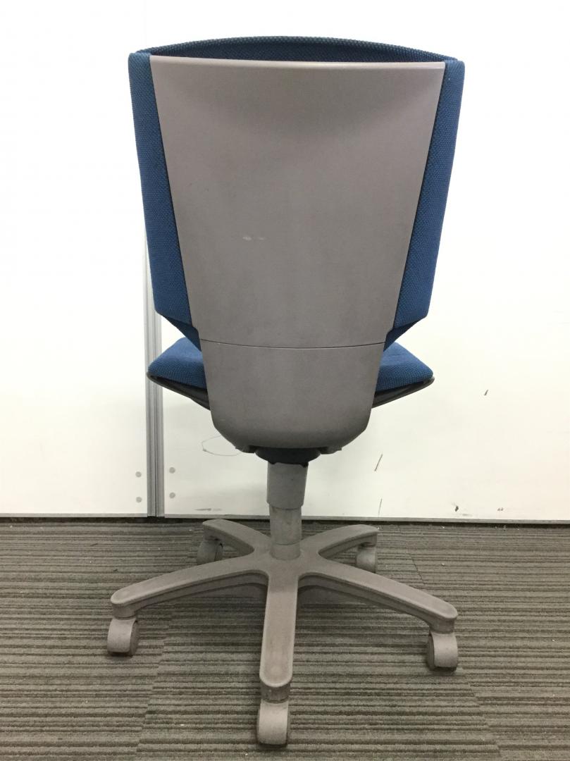 中古】トリノチェア KE-137CP-W4B5 イトーキ/ITOKI 肘無ローバック 