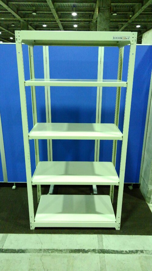 ボルトレスタイプの中古ラックが2台入荷致しました！　天地5段　耐荷重：段/150kg
                        不明
                                    中古
            
