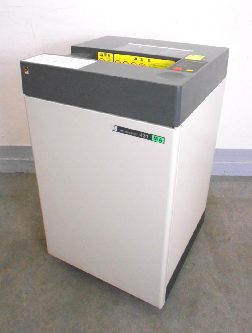 【KS】[業務用]シュレッダー　明光商会　MSシュレッダーシリーズ　431MA[裁断枚数] 
                        MSシュレッダー
                                    中古
            