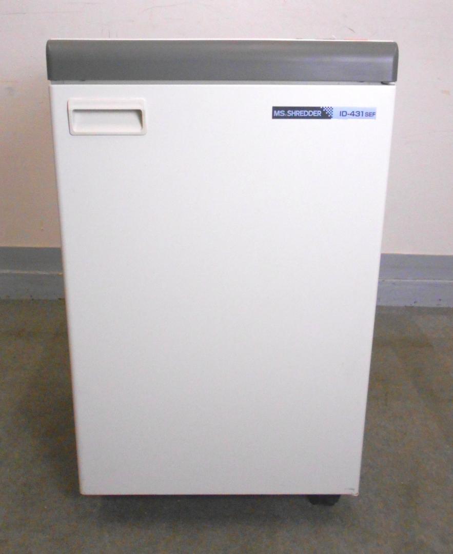 【KS】[ハイパワー][同時裁断枚数55枚]業務用シュレッダー　明光商会　ID431SEFⅡ
                        MSIDシリーズ
                                    中古
            