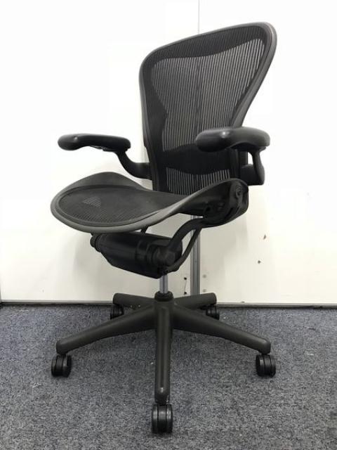 中古】アーロンチェア Bタイプ Herman Miller/ハーマンミラー 肘付ハイバックチェア 221311 -  中古オフィス家具ならオフィスバスターズ