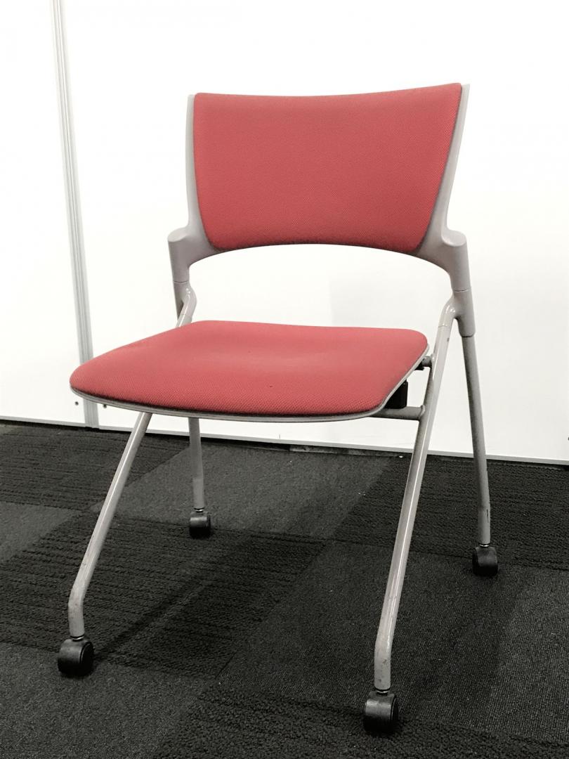 【並べて収納◎】イトーキ製のマノスチェア【映えるレッドがオフィスを華やかに！】
                        マノス
                                    中古
            