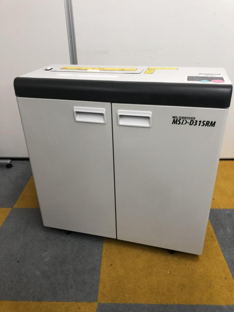 【2012年現行モデル！】【明光商会製】場所をとらないコンパクトサイズのシュレッダー！
                        MSDシリーズ
                                    中古
            