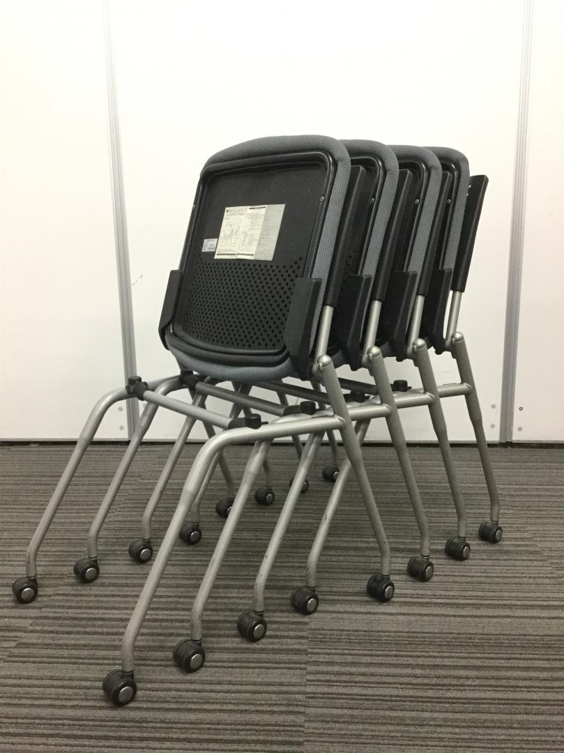 【4脚セット】オカムラ製　プロスタックチェア｜お得な4脚セット！まとめてのご購入でお得になっております！
                        プロスタック
                                    中古
            