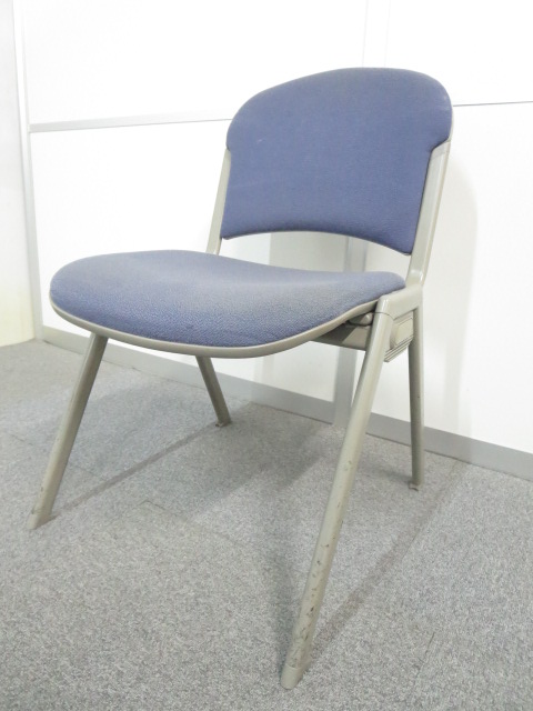 【お値下げ品！】■ウチダ　スタッキングチェア　ブルー【打合せ用として最適！】
                        その他シリーズ
                                    中古
            