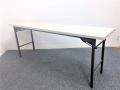 【会議や作業テーブルなどにご利用いただけます!!】横幅1800mm。広々としたテーブルです。