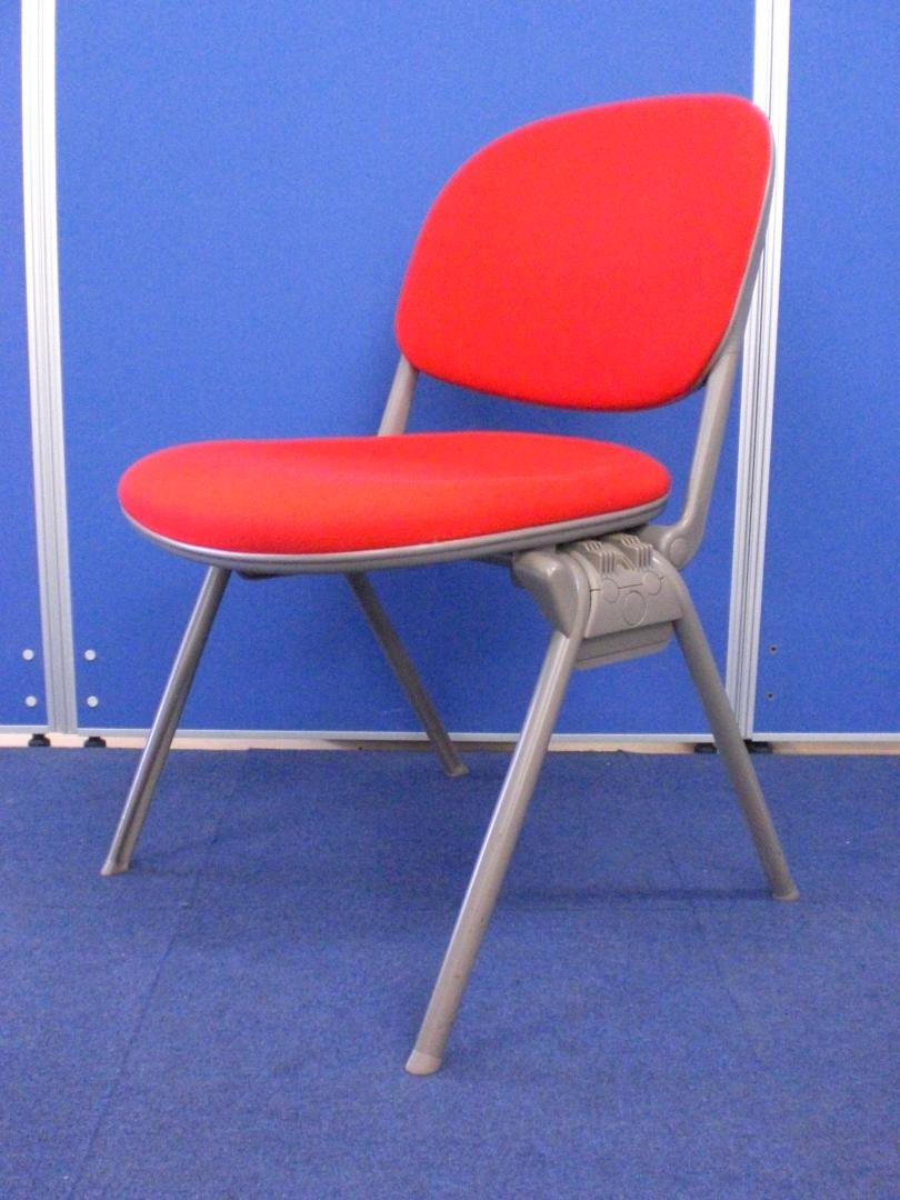  [やる気を倍増させるレッド!!]残りわずか!! ■岡村製作所(okamura) スタッキングチェア トーションラインシリーズ■垂直方向にスタック可能!!
                        トーションライン
                                    中古
            