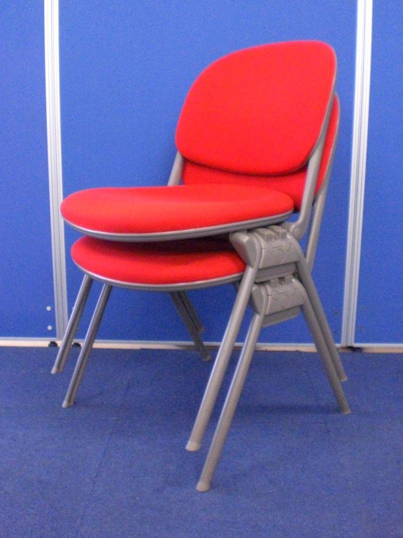  [セット購入でお買い得!!]お部屋の雰囲気を明るくするレッド!!■岡村製作所(okamura) スタッキングチェア トーションラインシリーズ■垂直方向にスタック可能!!
                        トーションライン
                                    中古
            