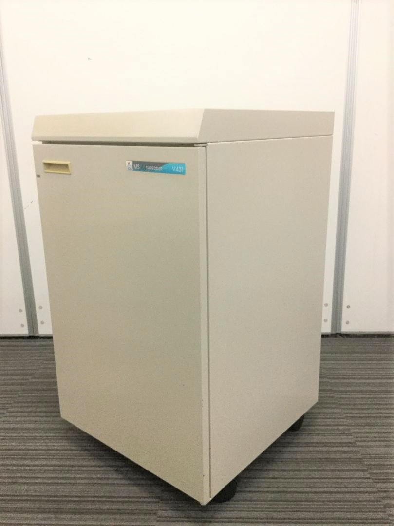 【限定1台】明光商会製オフィスシュレッダー　MS V431　実質最大裁断枚数10枚程度
                        その他シリーズ
                                    中古
            