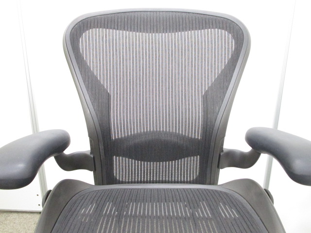 中古】アーロンチェア AE111PWB Herman Miller/ハーマンミラー 肘付