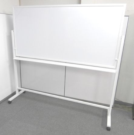 【注目商品・板面未使用・ホーロー製で消しやすい】■自立式　■大きい　■両面　■回転型
                        -
                                    中古
            