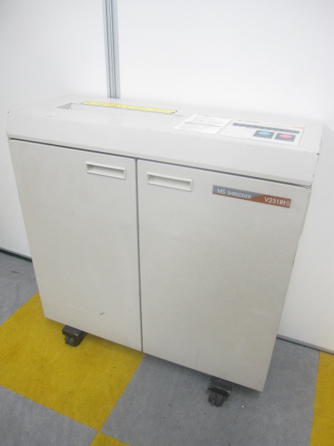 【コンパクトサイズのシュレッダー！】オフィス用シュレッダー
                        MSVシリーズ
                                    中古
            