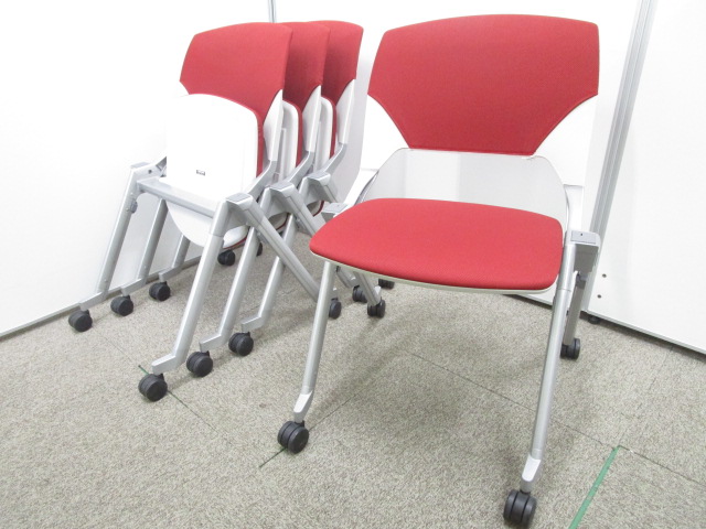 【お得な4脚セット】縦にも横にも重ねられるネスティングチェア！【内田洋行製】
                        その他シリーズ
                                    中古
            