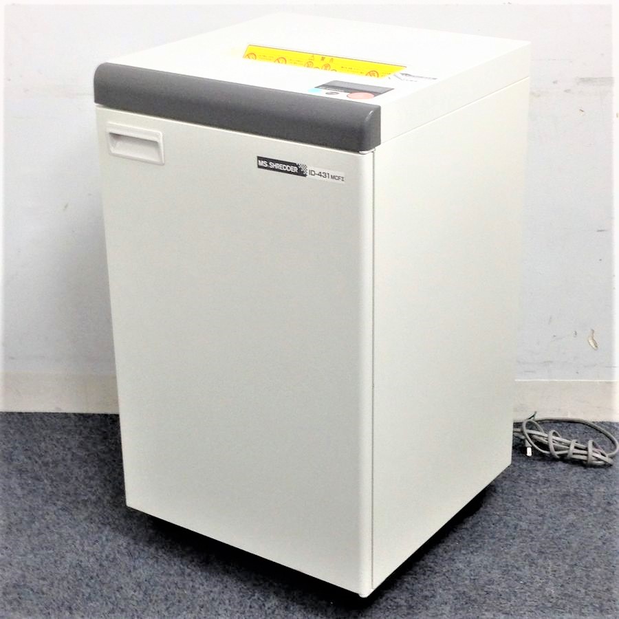 【レア商材】希少なマイクロカットタイプ！！ID-431　MCFⅡ　明光商会　細断片は驚きの細かさ！！
                        ID
                                    中古
            