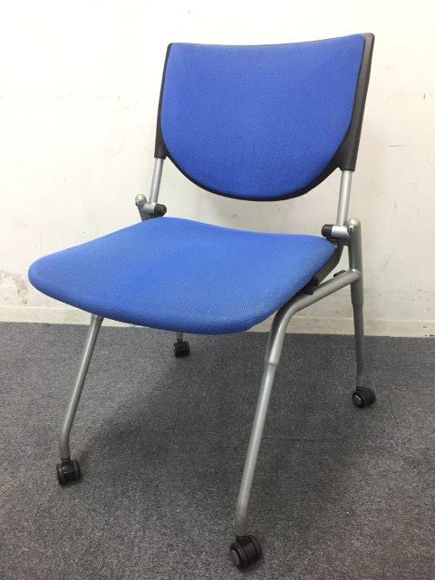 【12脚入荷！】オカムラ製｜らくらく収納出来るオシャレなネスティングチェア！｜ブロスタックシリーズ
                        プロスタック
                                    中古
            