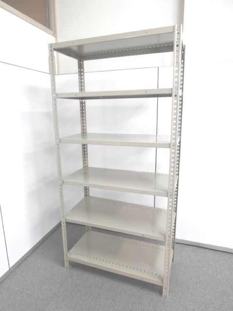 【天地６段の軽量ラック】■軽量物の収納におすすめです！！
                        -
                                    中古
            