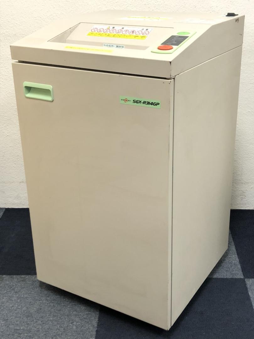 【機密書類を細かく細断！】■圧縮クロスカットで個人情報をしっかり裁断!! ■SGX-R314GP【シグマ技研】
                        SGX-R314GP
                                    中古
            