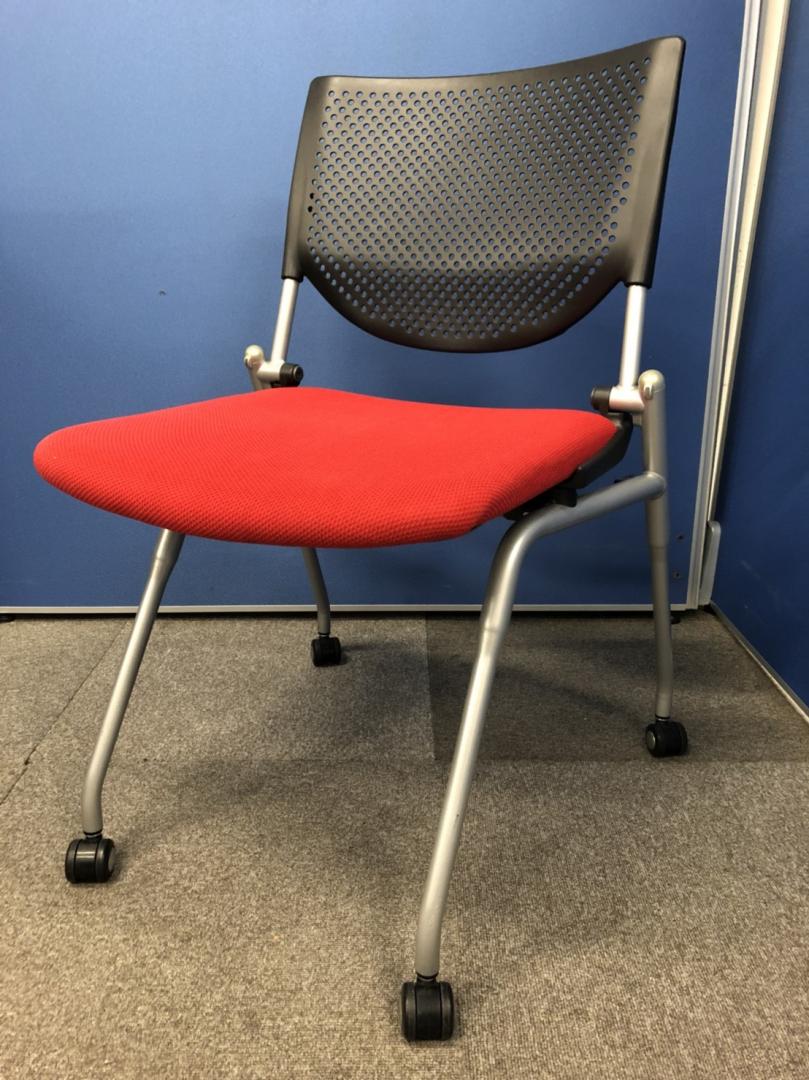 【大量入荷！】ミーティングスペースや会議室で重宝される座面が折りたためるチェア！
                        プロスタック
                                    中古
            