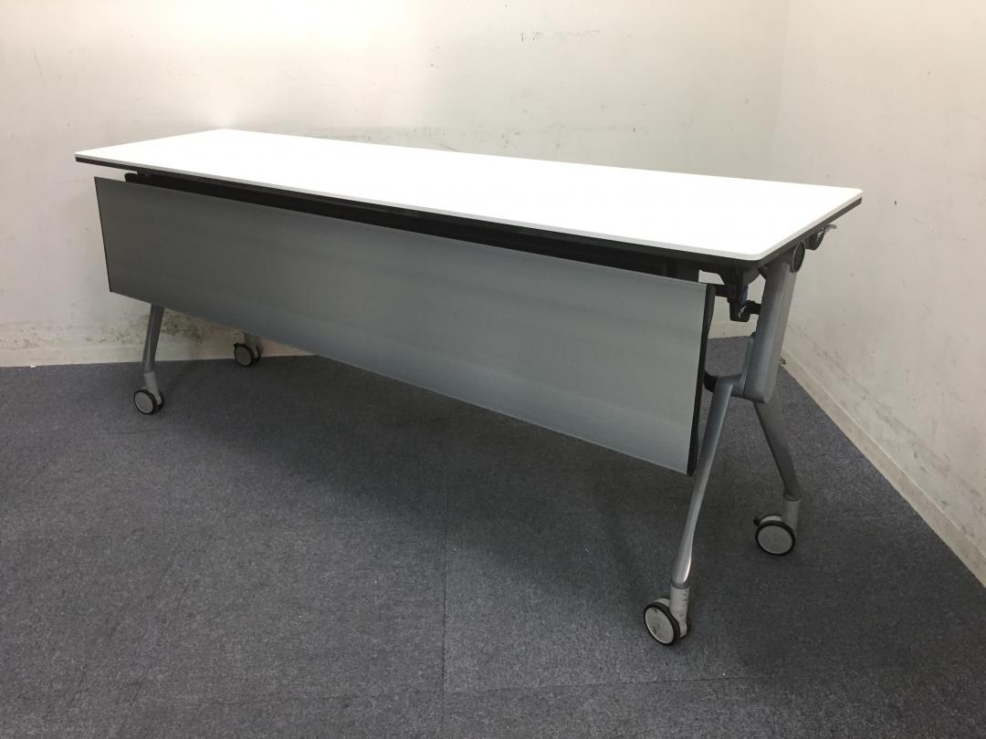 【大量入荷！！】収納に便利な平行スタックタイプ｜W1800mm｜幕板付き｜オカムラ製｜人気のホワイト色
                        インターアクトNT
                                    中古
            