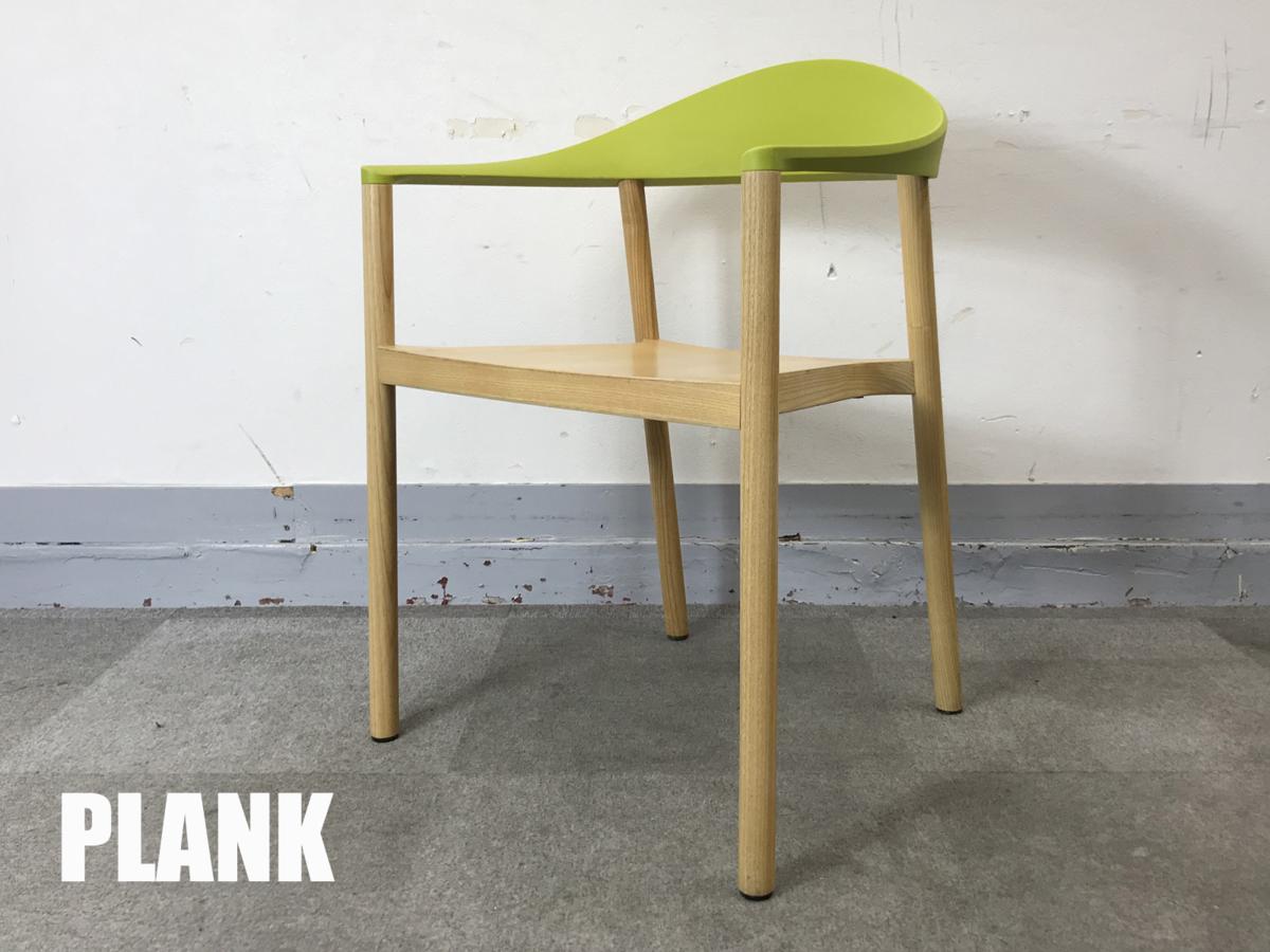 Plank/プランク　MONZAチェア　コンスタンチン・グルチッチ　イエローグリーン　北欧
                        　
                                    中古
            