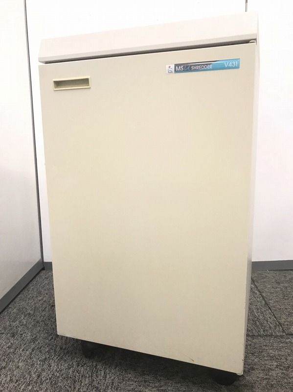 【1台入荷】細断枚数が多くできる明光商会のシュレッダーの入荷です！使い勝手の良い商品となっています！
                        V431
                                    中古
            