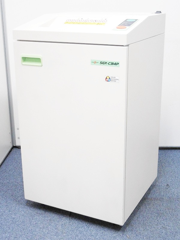 【高い細断能力とオートプレス搭載モデル!!】■業務用シュレッダーで有名なシグマ技研製【安全・機能・性能・使いやすさを追求!!】　◆SGX-C314P
                        その他シリーズ
                                    中古
            