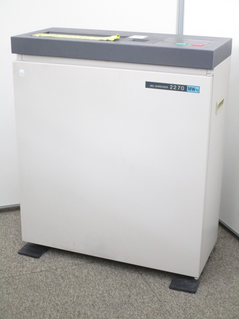 【キャスター無しで、安定感◎！】明光商会製のシュレッダーがこの価格！置き型タイプ お得な業務用中古シュレッダー【おつとめ品】
                        その他シリーズ
                                    中古
            