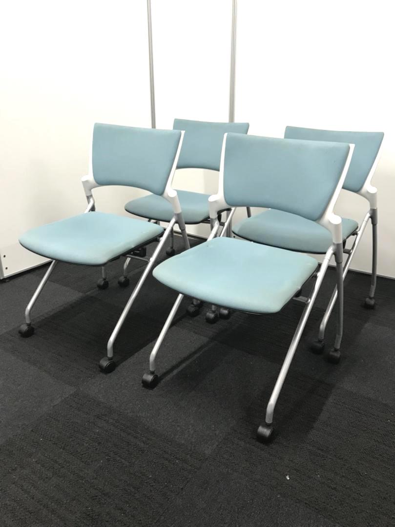 【4脚セットの為、10%OFF】折り畳み式の為、研修スペースにオススメ！
                        マノス
                                    中古
            