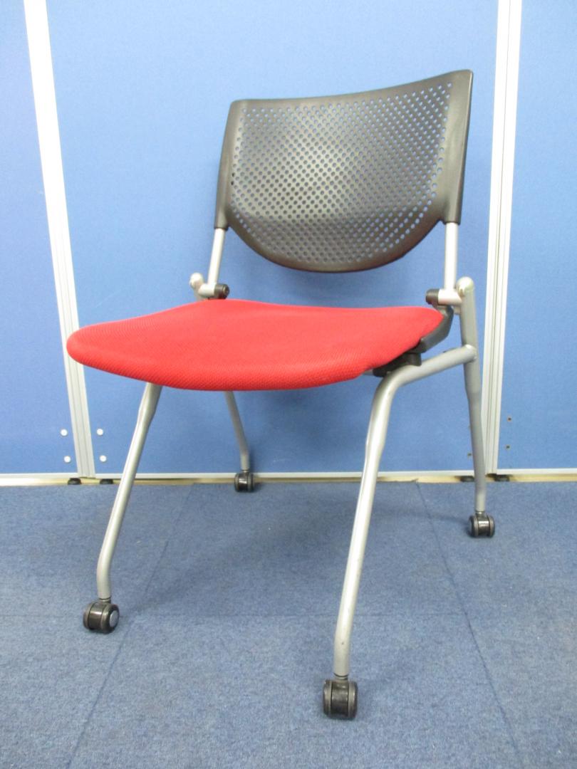 【デザインと機能性を一体化!!】岡村製作所(okamura) プロスタックチェア ブラックシェルタイプ■座面を跳ね上げて収納可能!!会議後の後片付けもスムーズに!!
                        プロスタック
                                    中古
            