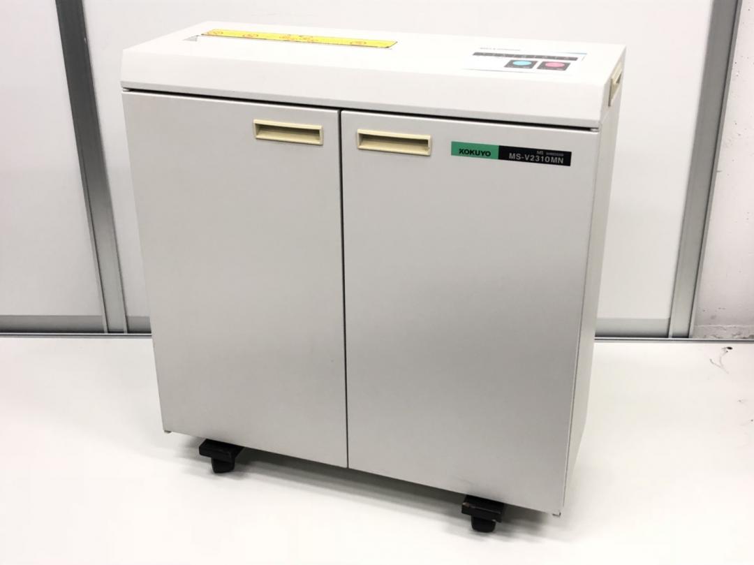 【場所を取らないスリム型】最大10枚細断の業務用シュレッダー【完売必至】
                        MSシュレッダー
                                    中古
            