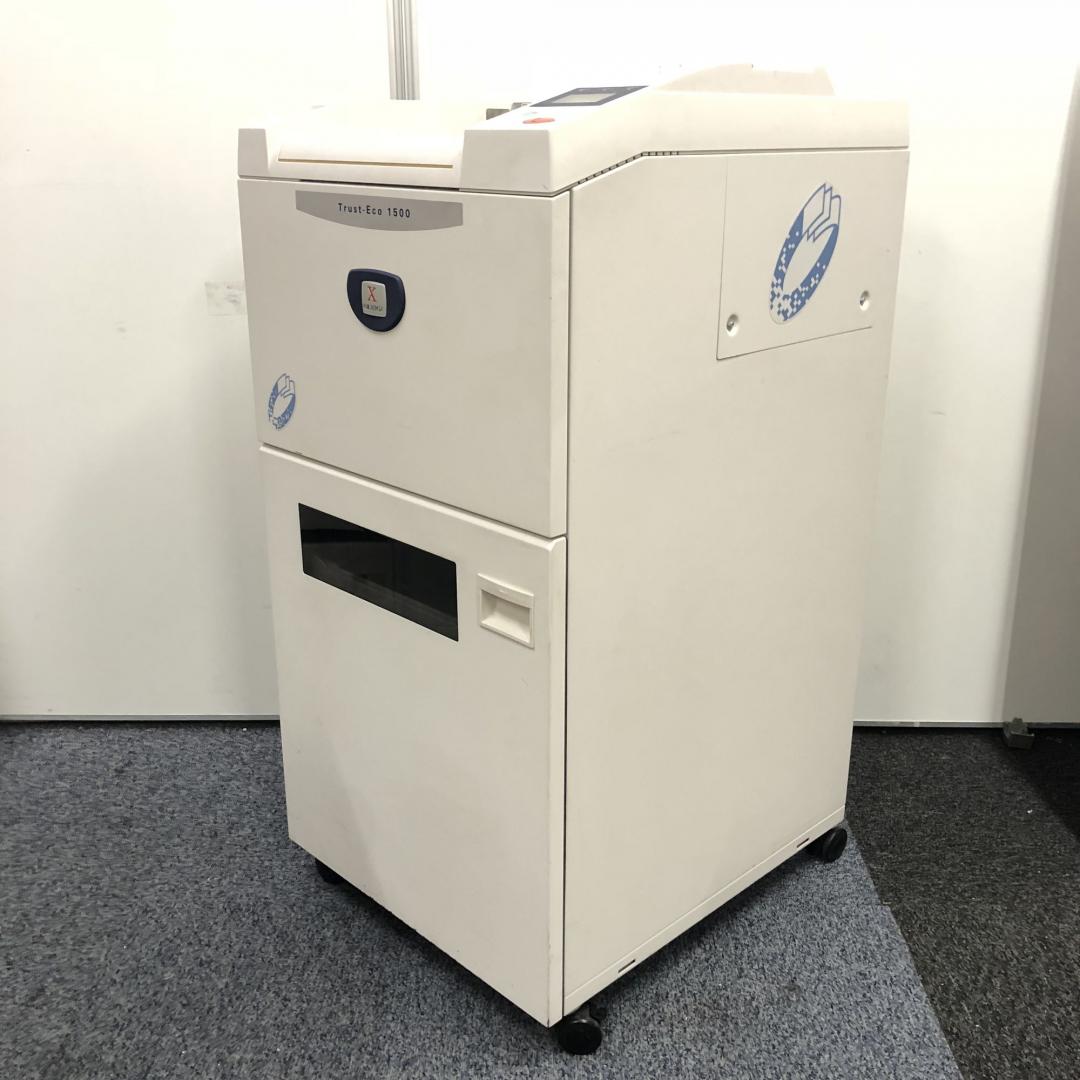 セキュリティレベルも高く環境対策にもつながるハイブリッドなシュレッダー【XEROX　Trust-Eco 1500】
                        その他シリーズ
                                    中古
            