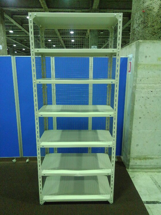 珍しい三方、金網付きの中古ラックが入荷しました！　天地7段　耐荷重：段/100kg　ボルト式　※マテハン本舗の中古商品は、千葉県柏市に在庫がございます。
                        不明
                                    中古
            