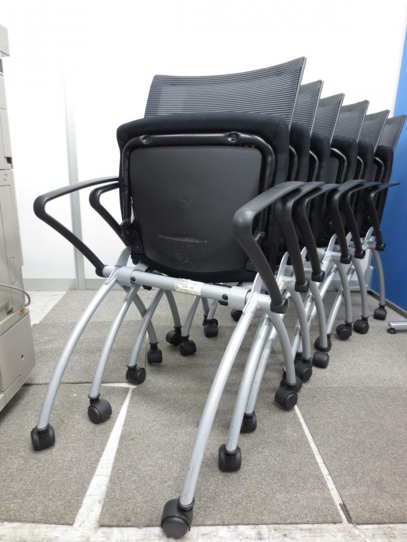 【お得な6脚セット】1セット限定！アメリカンスタイルのネスティングチェア【10％OFF】
                        X99
                                    中古
            