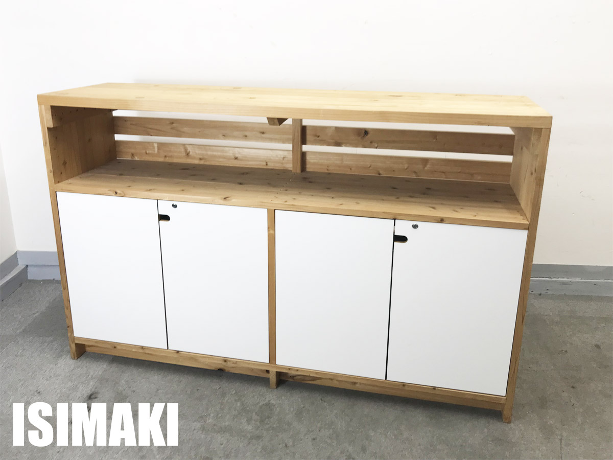 石巻工房　サイドボード/キャビネット　無垢
                        　
                                    中古
            