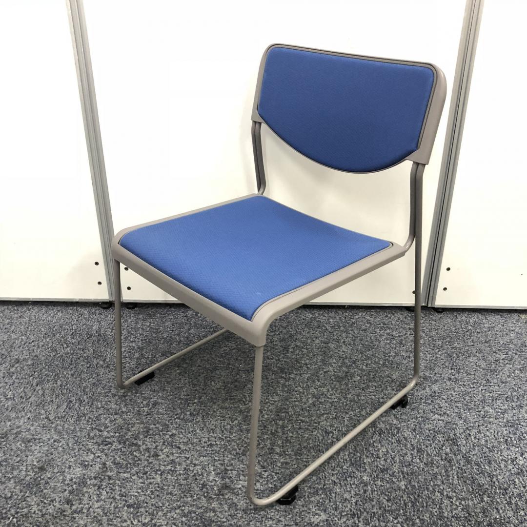 【安心性能！JOIFA認定】イトーキ製 スタッキングチェア ブルー色
                        その他シリーズ
                                    中古
            