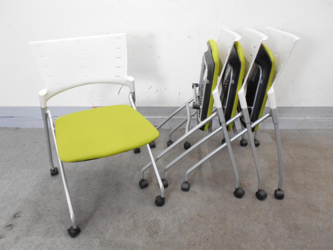 【KS】[お得な4脚セット]イトーキ　マノス　定番ミーティングチェア
                        マノス
                                    中古
            