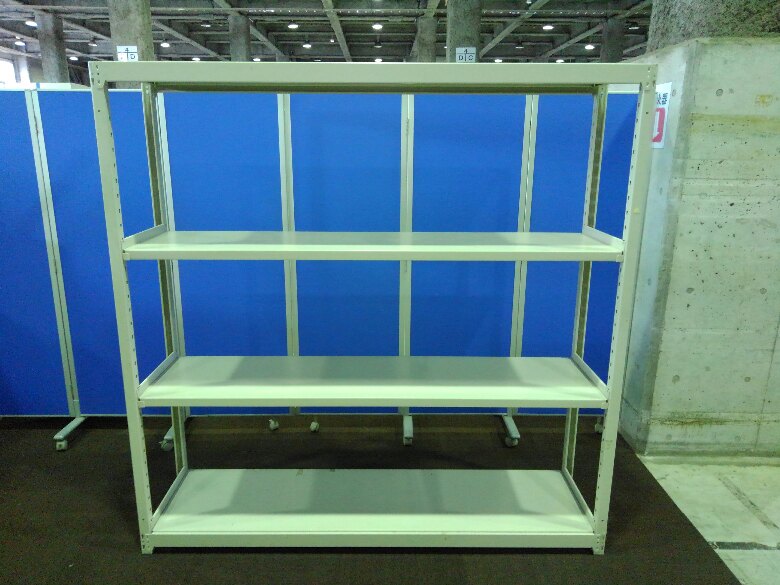 W1800の中古ラックが5台入荷しました！　天地4段　耐荷重：段/100kg　ボルトレスなので組立も簡単！　※マテハン本舗の中古商品は、千葉県柏市に在庫がございます。
                        不明
                                    中古
            