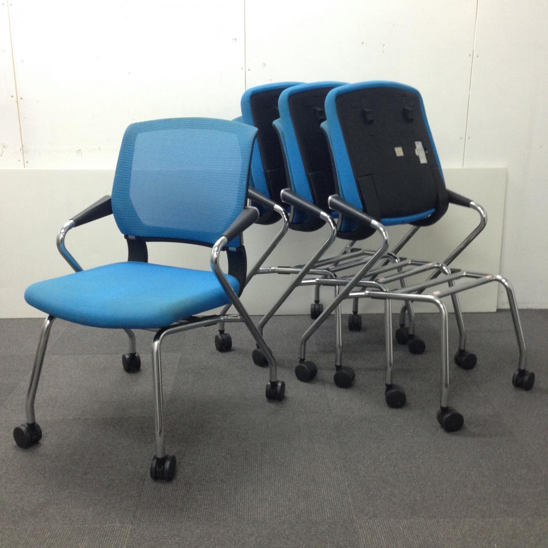【セット商品！】コクヨ製〇サテリテ〇人気高級ネスティングチェア！爽やかブルー☆
                        サテリテ
                                    中古
            