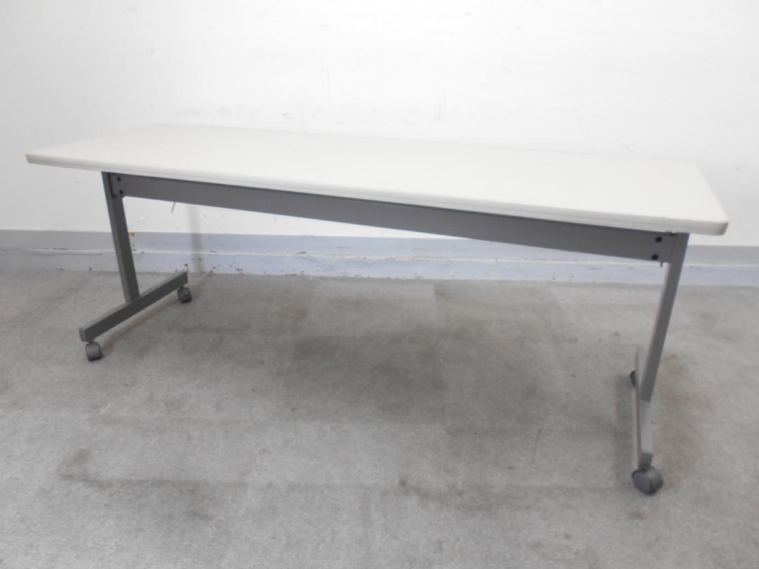 【KS】[状態良好]天板が跳ね上がって場所を取りません！　汚れの目立ちにくいニューグレーカラー
                        その他シリーズ
                                    中古
            