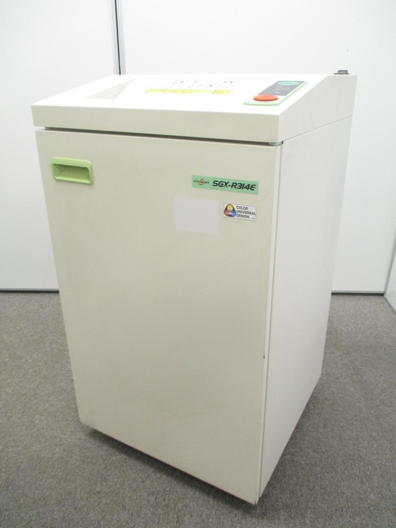 【￥50,000→￥38,000】【マイナンバー対策にピッタリ!】業務用シュレッダー|シグマ技研製｜A3対応◎｜クロスカット方式採用【8月御納品限定特別価格！！】
                        SGX-R314E
                                    中古
            
